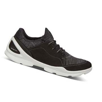 Women's Ecco Biom Street. Outdoor Sneakers Black | Canada 211PJJ